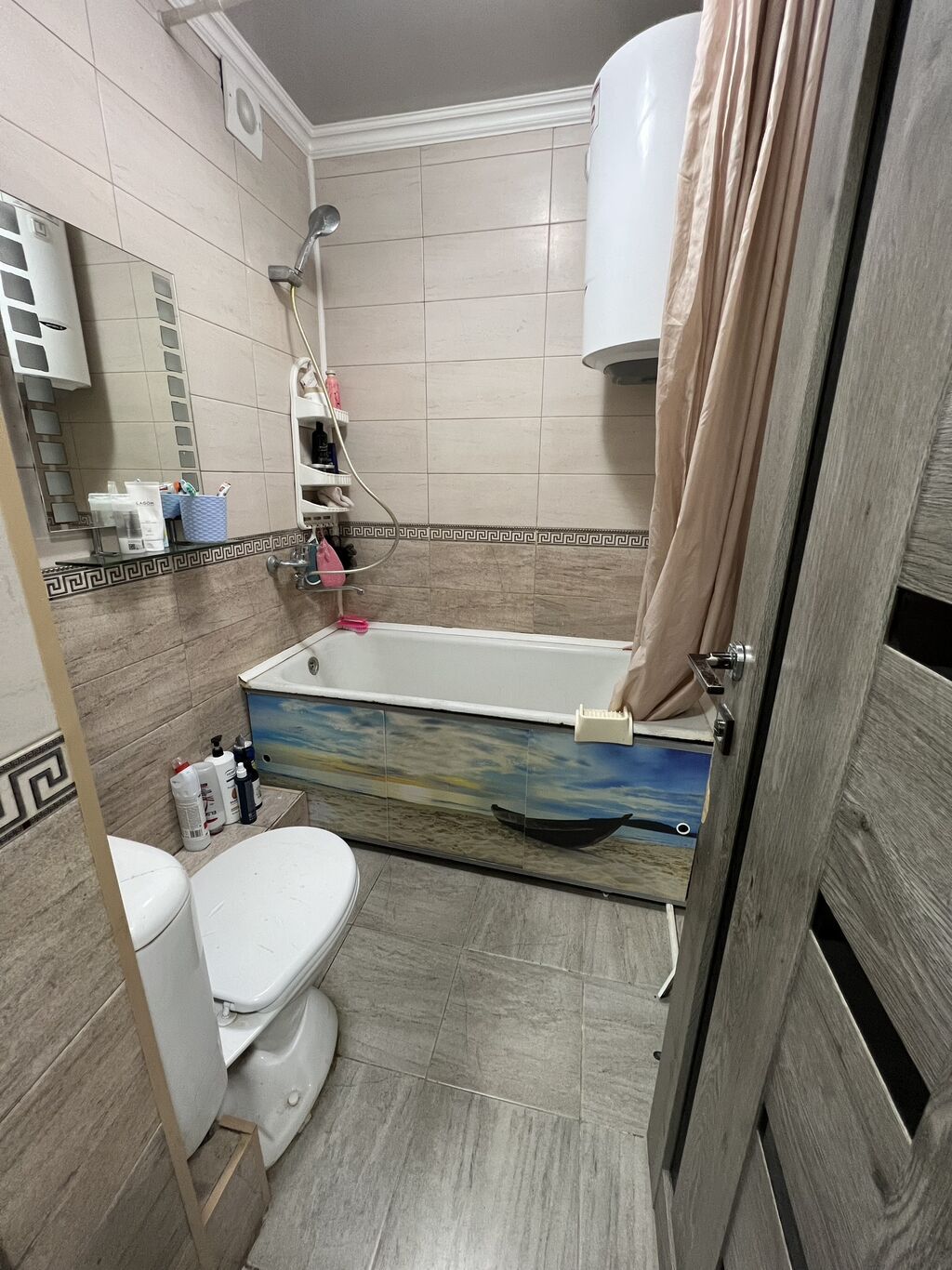 2 комнаты, 42 м², Центральная мечеть Хрущевка, 2 этаж, Евроремонт: фото 8