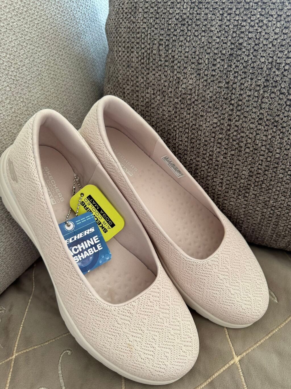 Туфли, 39, Skechers, Новый, цвет - Бежевый: фото 3
