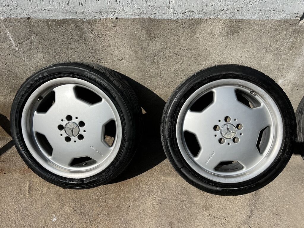 Колеса в сборе 245 / 40 / R 18, Лето, Б/у, Комплект, Легковые, Литые, отверстий - 5: фото 2