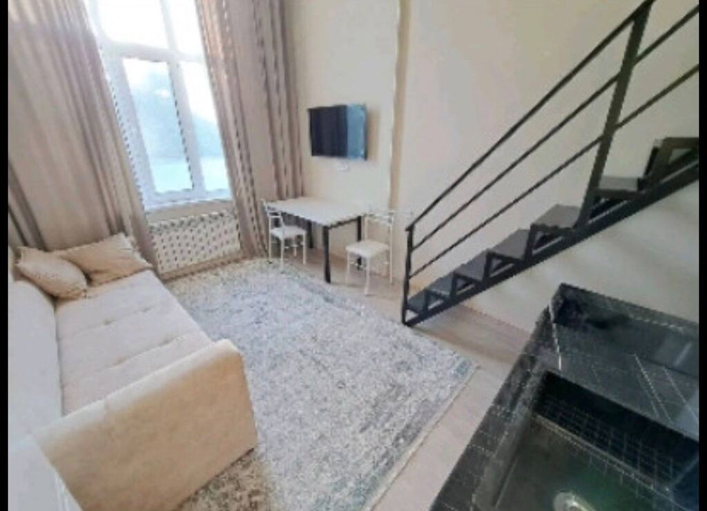 1 комната, 28 м², Аламедин-1 мкр 9 этаж, ПСО (под самоотделку): фото 3