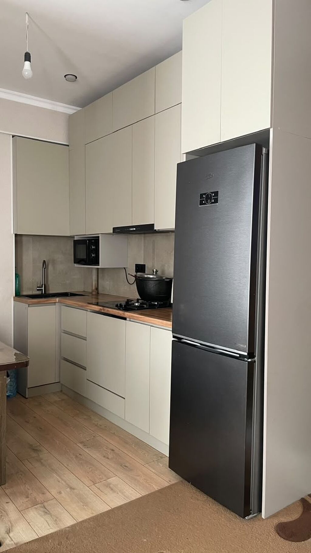 Студия, 56 м², Пишпек Индивидуалка, 4 этаж, Свежий ремонт: фото 5