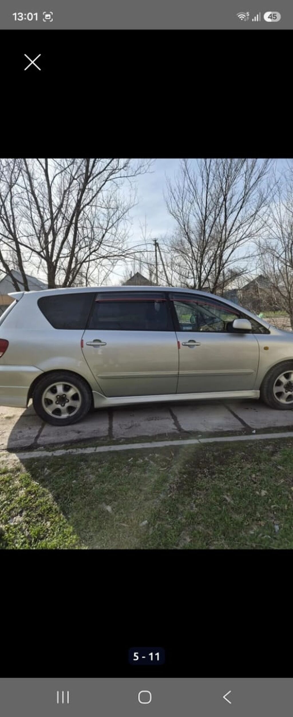 Toyota Ipsum: 2002 г., 2.4 л, Автомат, Бензин, Минивэн: фото 2