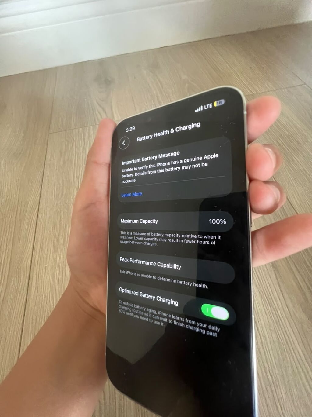 IPhone 13 Pro, Б/у, 256 ГБ, Серебристый, Чехол, 100 %: фото 5