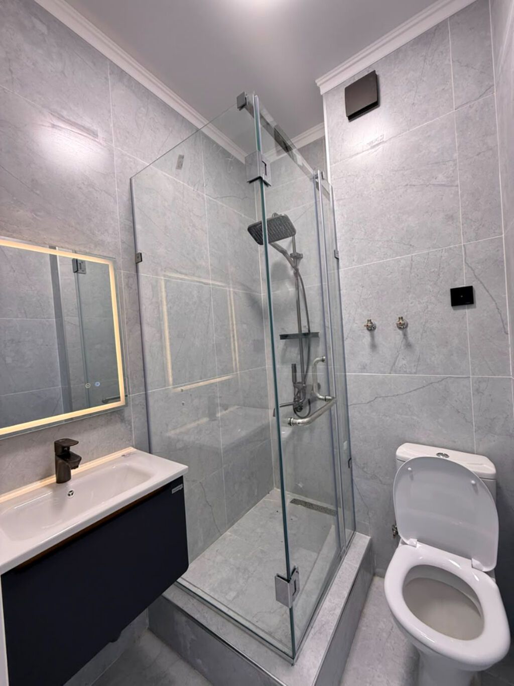 1 комната, 40 м², Аламедин-1 мкр 11 этаж, Свежий ремонт: фото 8