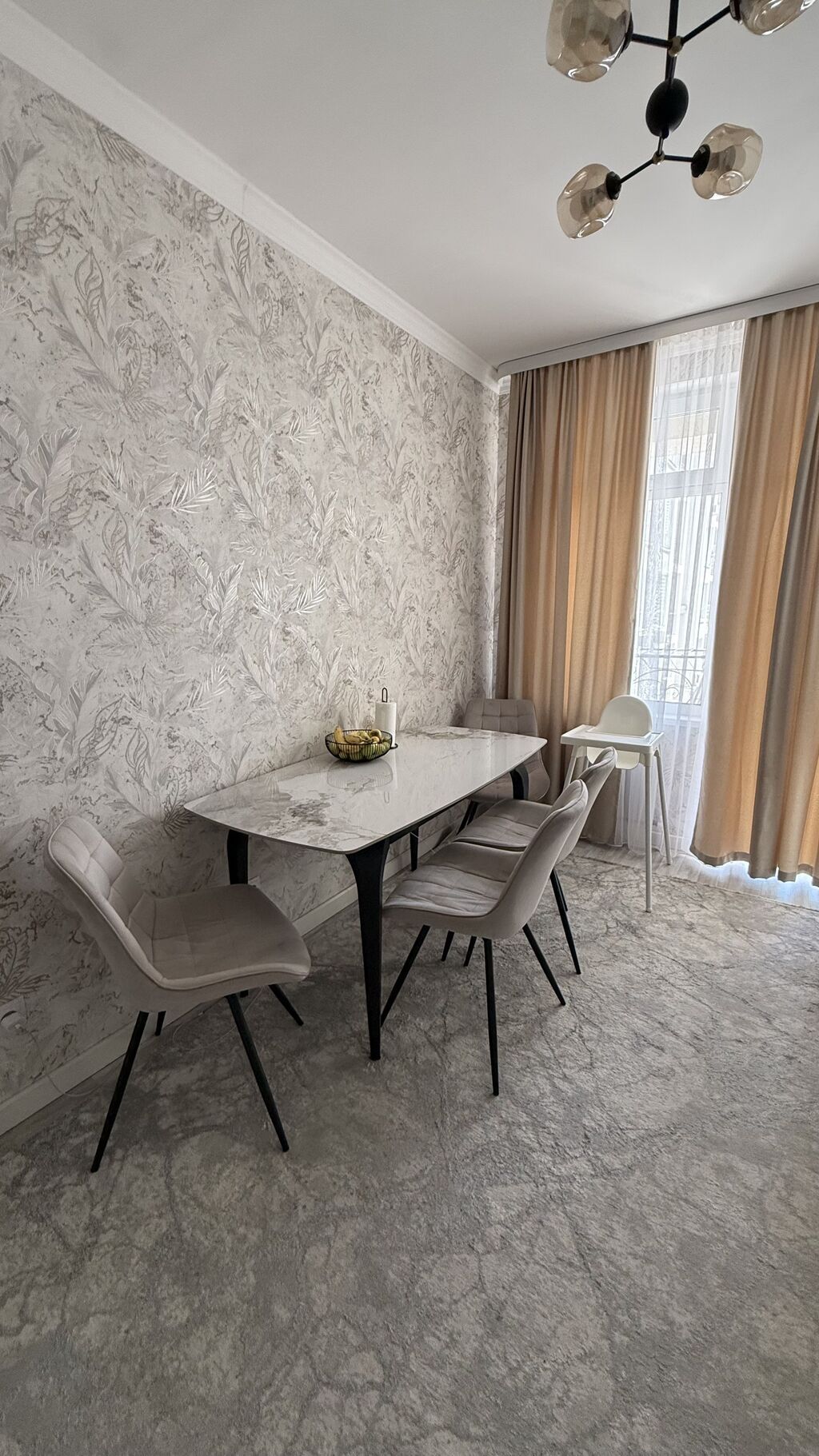 1 комната, 48 м², Джальская больница Элитка, 7 этаж, Дизайнерский ремонт: фото 2