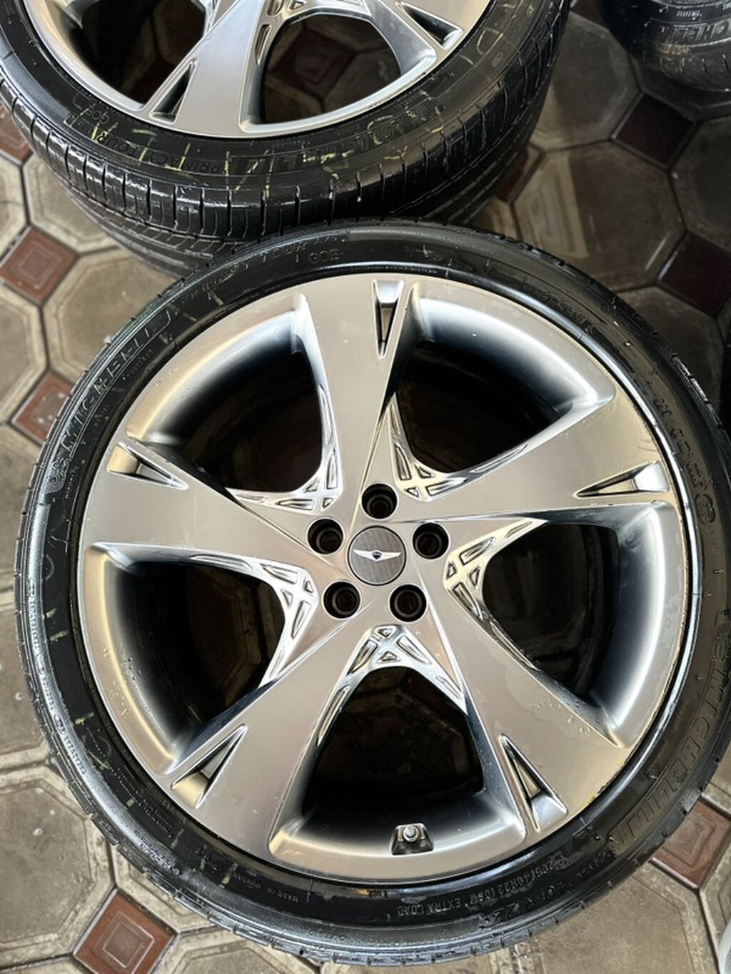 Genesis R22 с шинами Michelin — комплект 4 колеса Продаётся комплект: фото 2