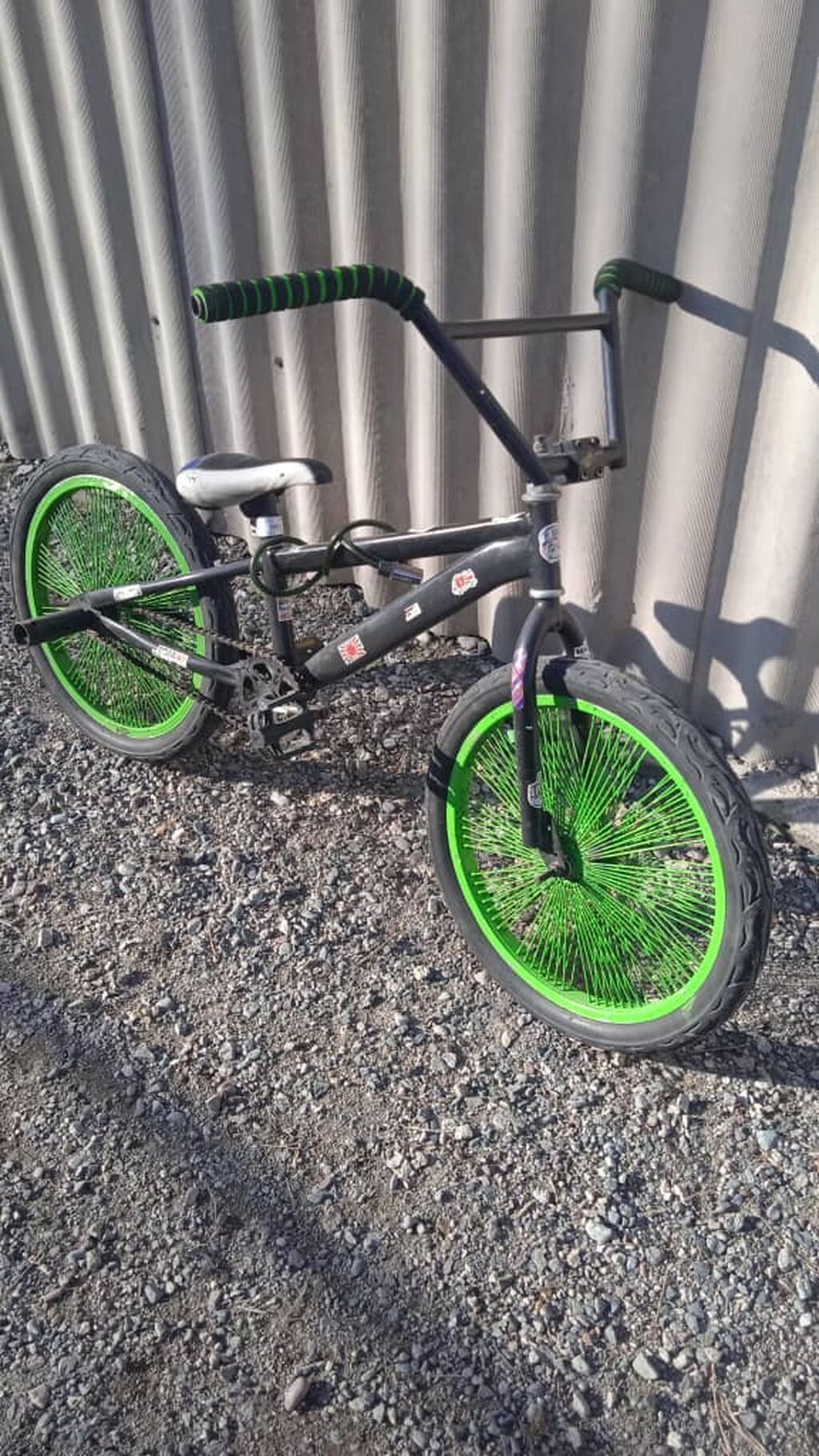 BMX велосипед для трюков - Прочная стальная рама классической: фото 2