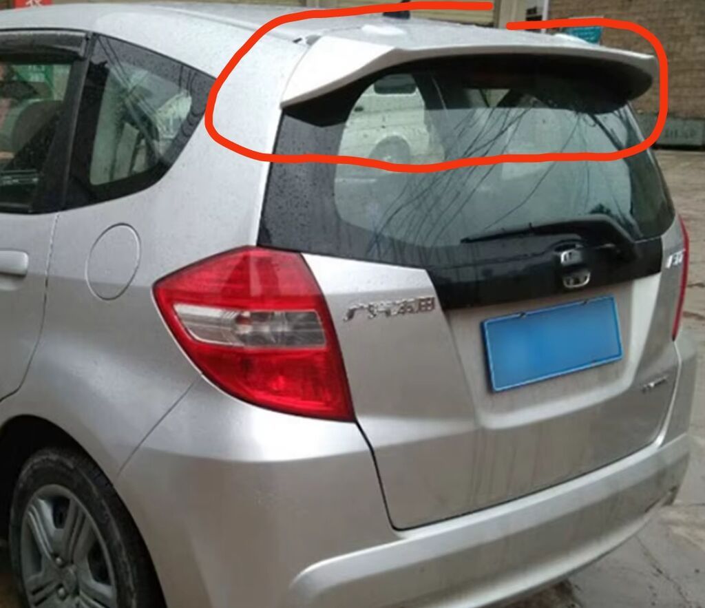 Спойлер Honda Fit Jazz 2009-2013, новый: фото 2