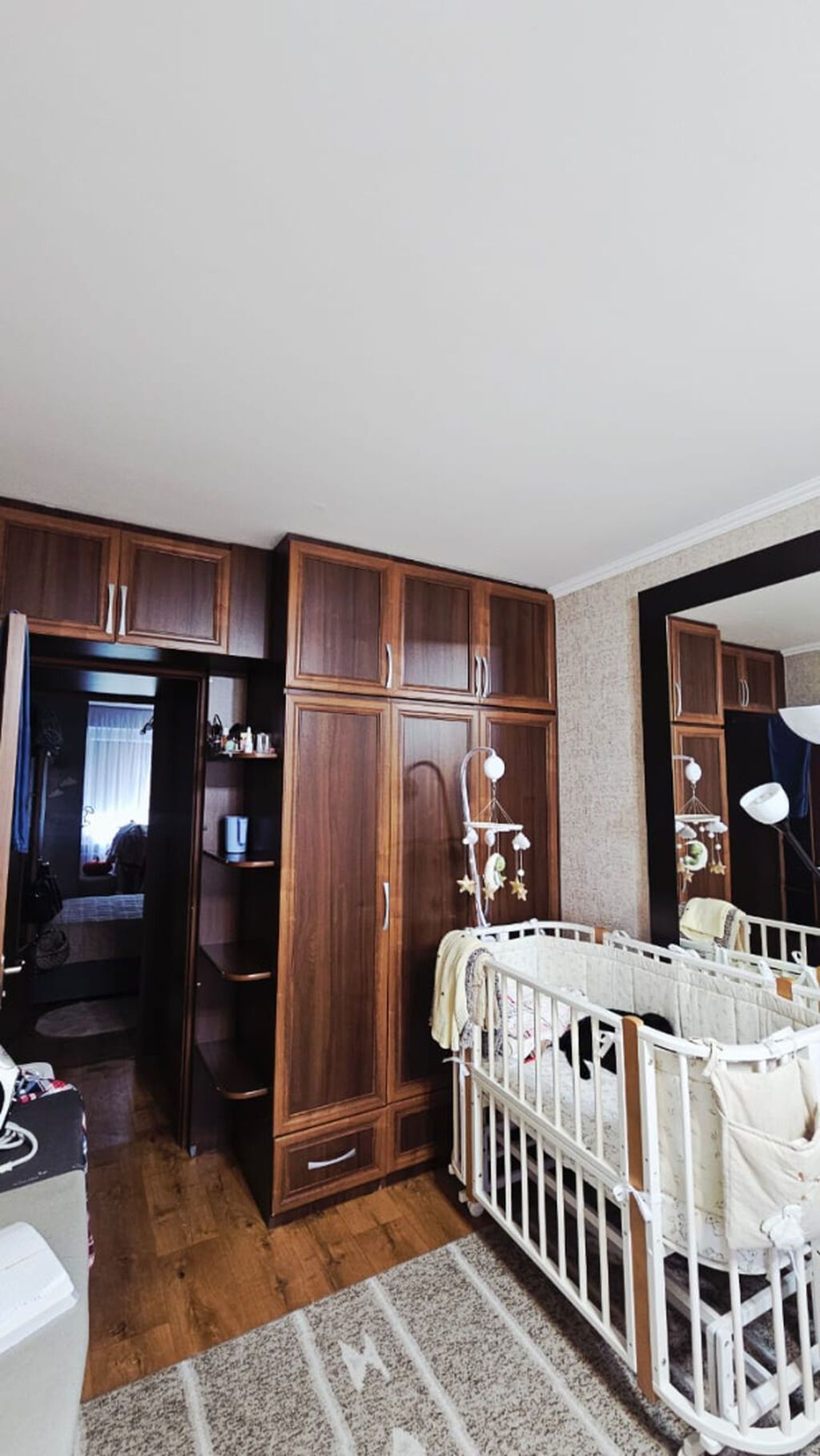 3 комнаты, 58 м², ул. Калык Акиева 104 серия, 4 этаж, Евроремонт: фото 4