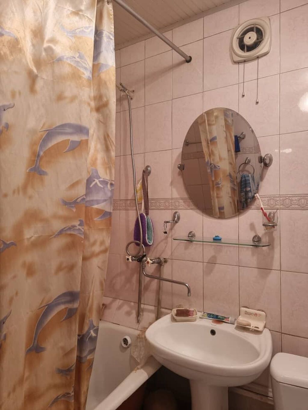 1 комната, 24 м², ул. Алматинка / Салиева Индивидуалка, 3 этаж, Косметический ремонт: фото 8