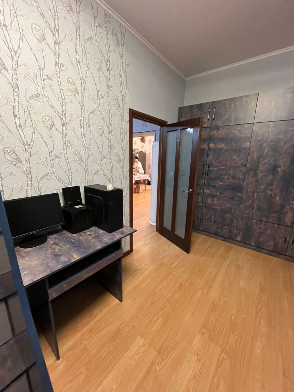 4 комнаты, Дордой Плаза ТРЦ Агентство недвижимости, Без животных, от 6 месяцев, от 1 года, С мебелью полностью: фото 2