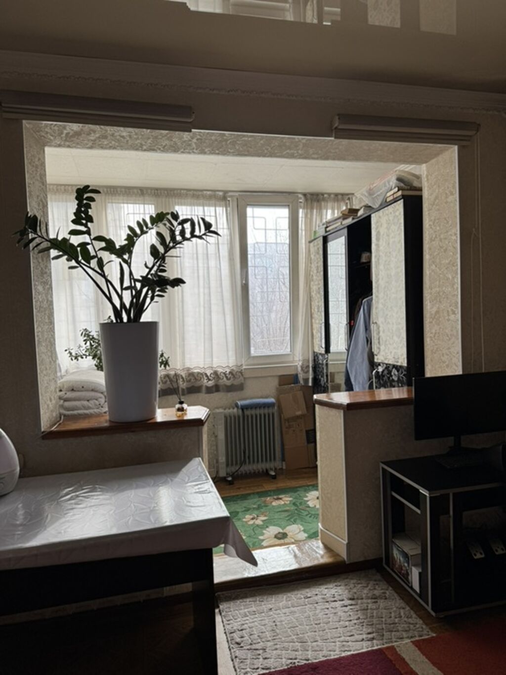 1 комната, 40 м², 104 серия, 3 этаж, Евроремонт: фото 2