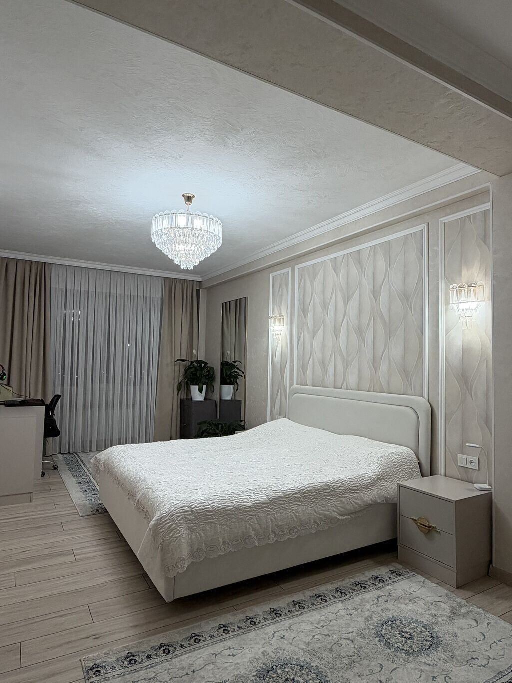 3 комнаты, 112 м², Зайнабетдинов мкр., Элитка, 9 этаж, Евроремонт: фото 6