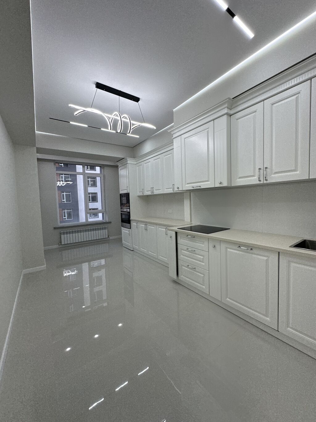 3 комнаты, 96 м², Асанбай мкр Элитка, 6 этаж, Дизайнерский ремонт: фото 2