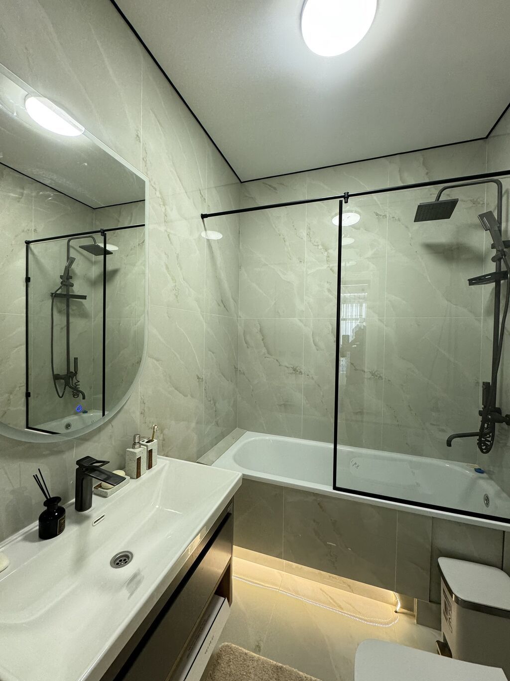 2 комнаты, 78 м², Южная Магистраль Элитка, 11 этаж, Дизайнерский ремонт: фото 8