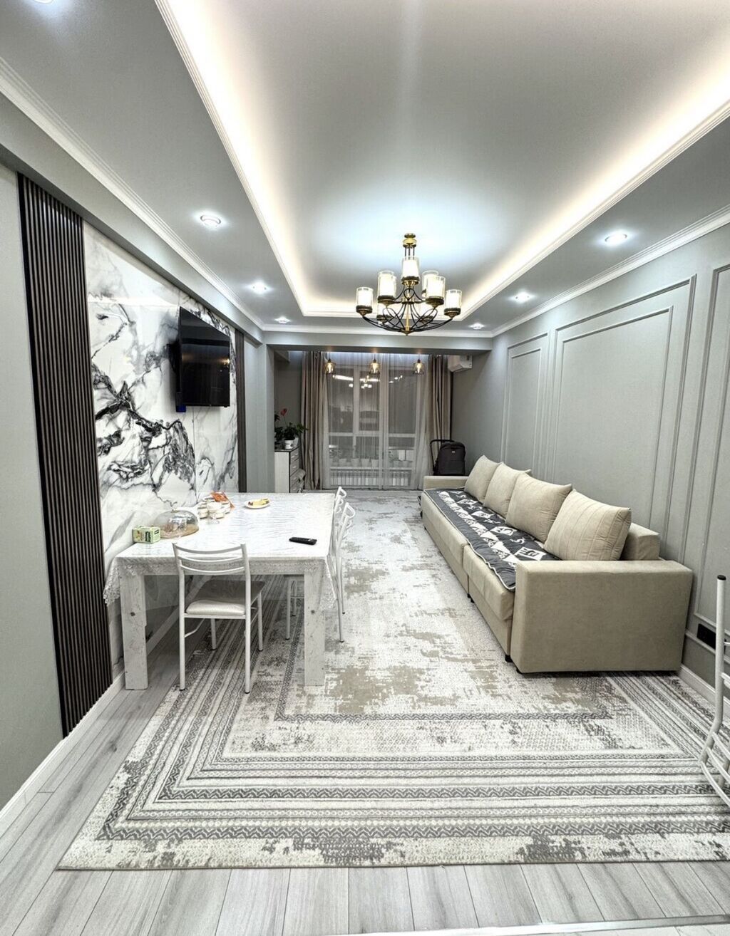 2 комнаты, 51 м², Верхний Джал Элитка, 3 этаж, Дизайнерский ремонт: фото 8