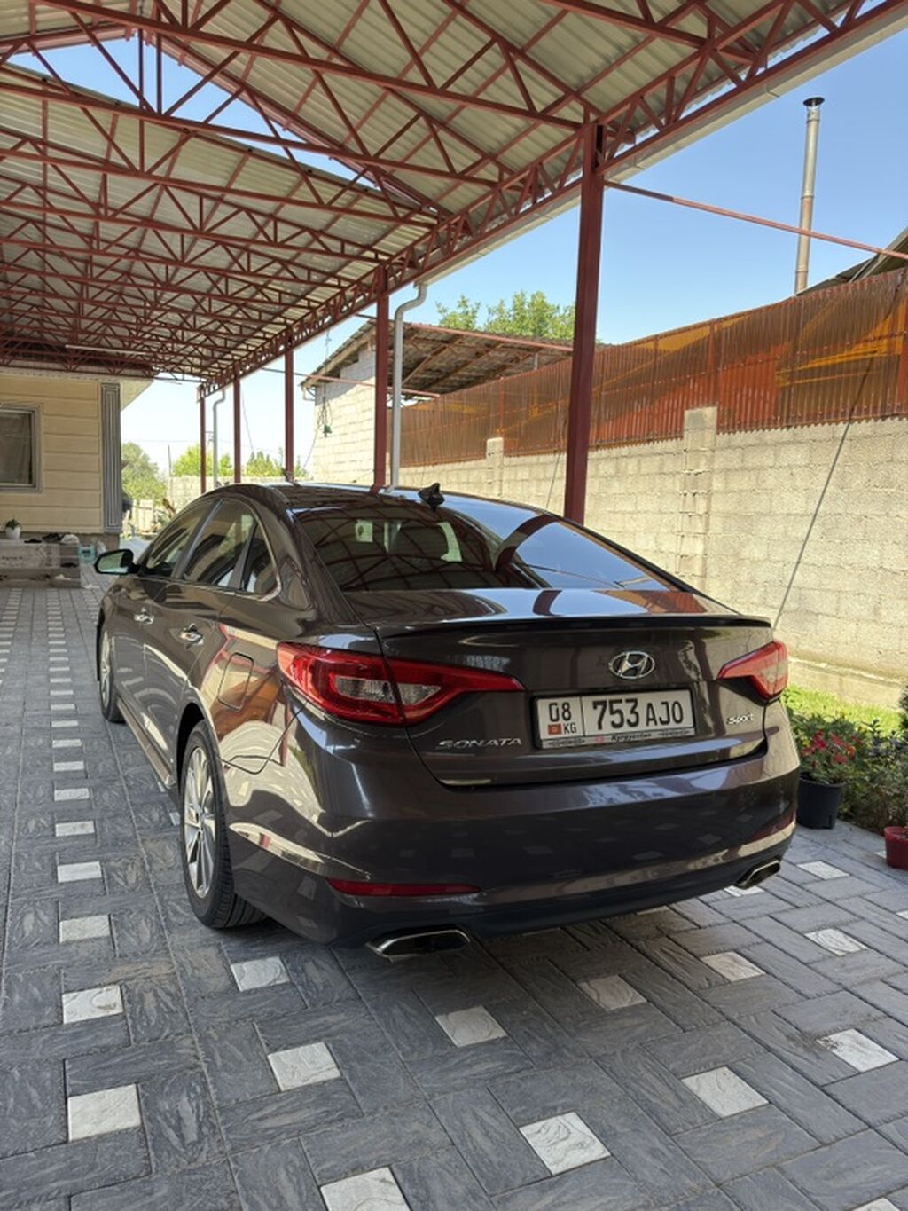 Hyundai Sonata: 2015 г., Автомат, Седан: фото 2