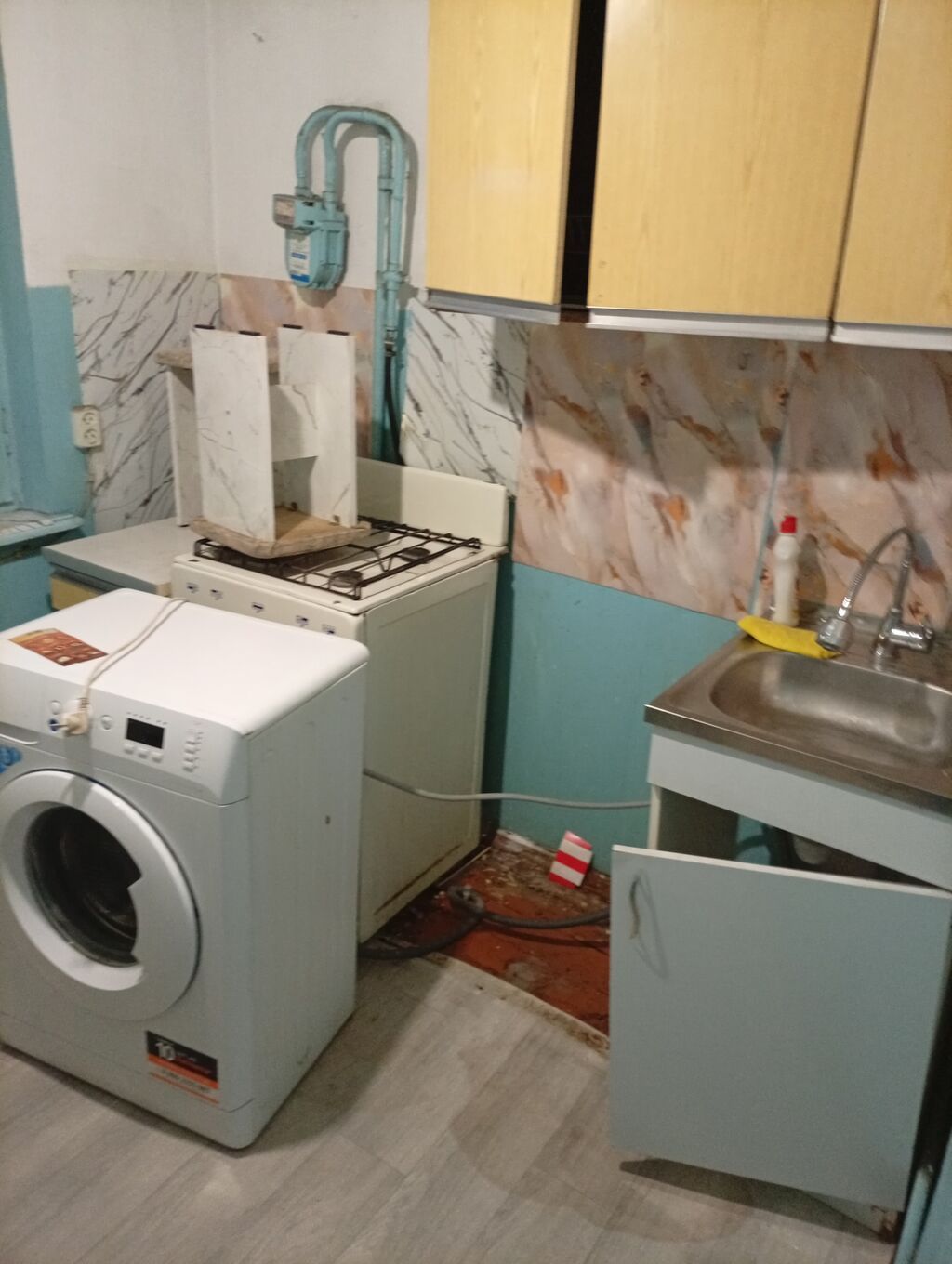 1 комната, 32 м², 3 мкр 104 серия, 4 этаж, Требуется ремонт: фото 6