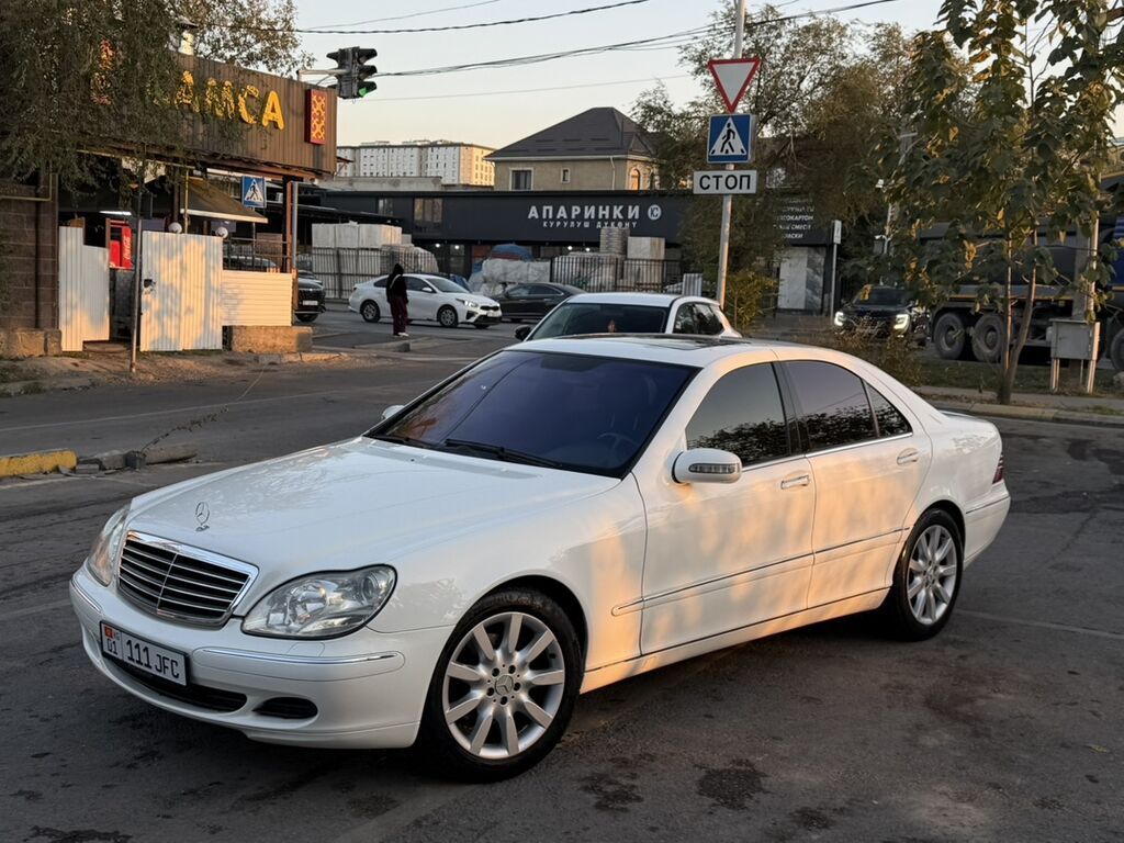 Mercedes-Benz S-Class: 2004 г., 5 л, Автомат, Бензин, Седан: фото 1