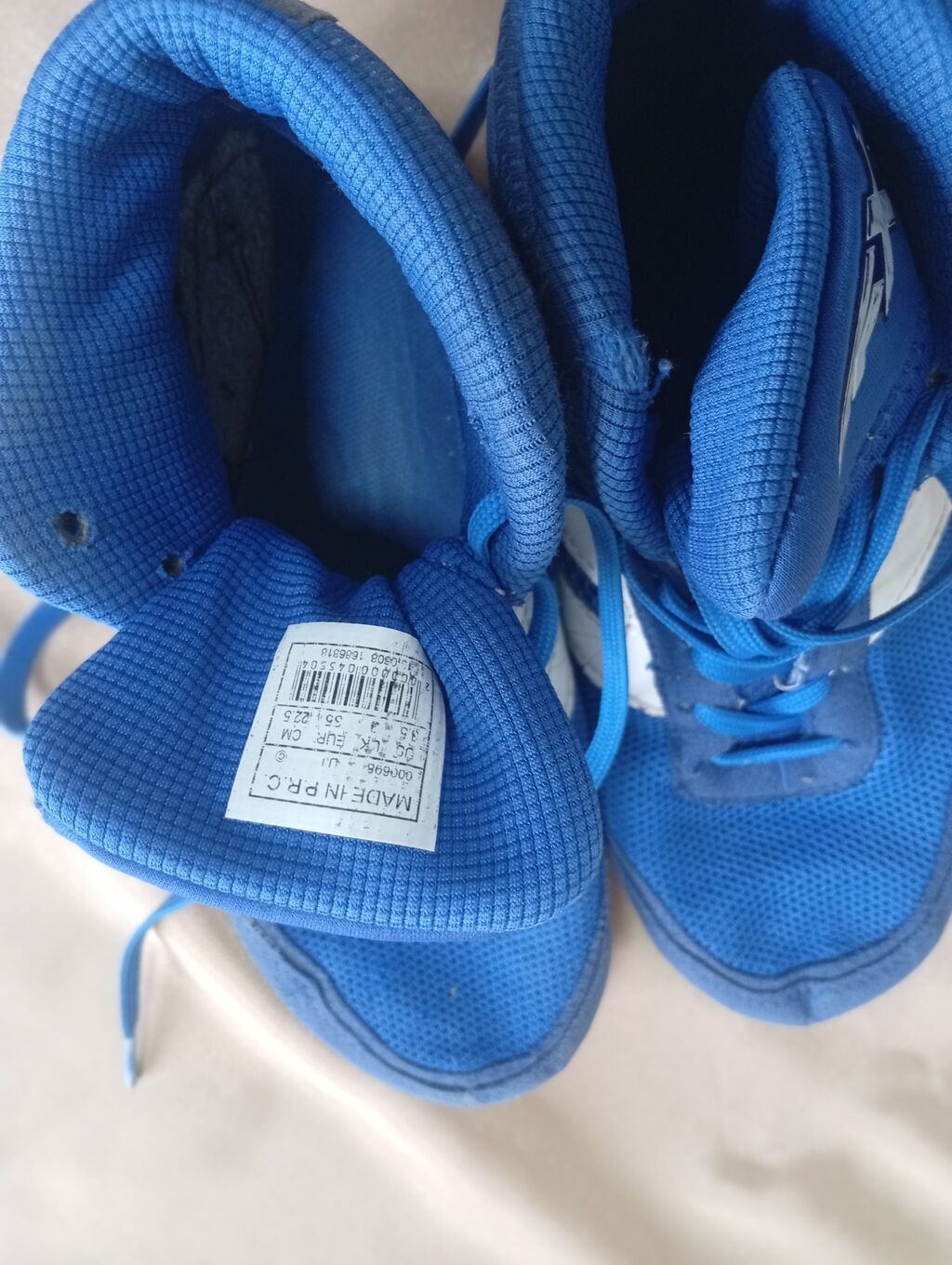 Борцовки Reebok (синие) - Тип: борцовки/обувь для единоборств -: фото 2
