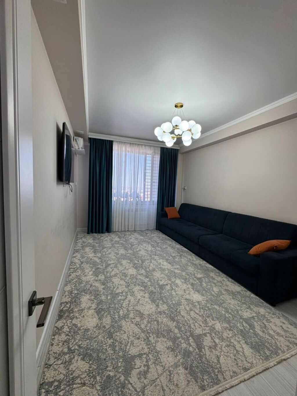 1 комната, 45 м², Джал мкр (в т.ч. Верхний, Нижний, Средний) Элитка, 7 этаж, Евроремонт: фото 8