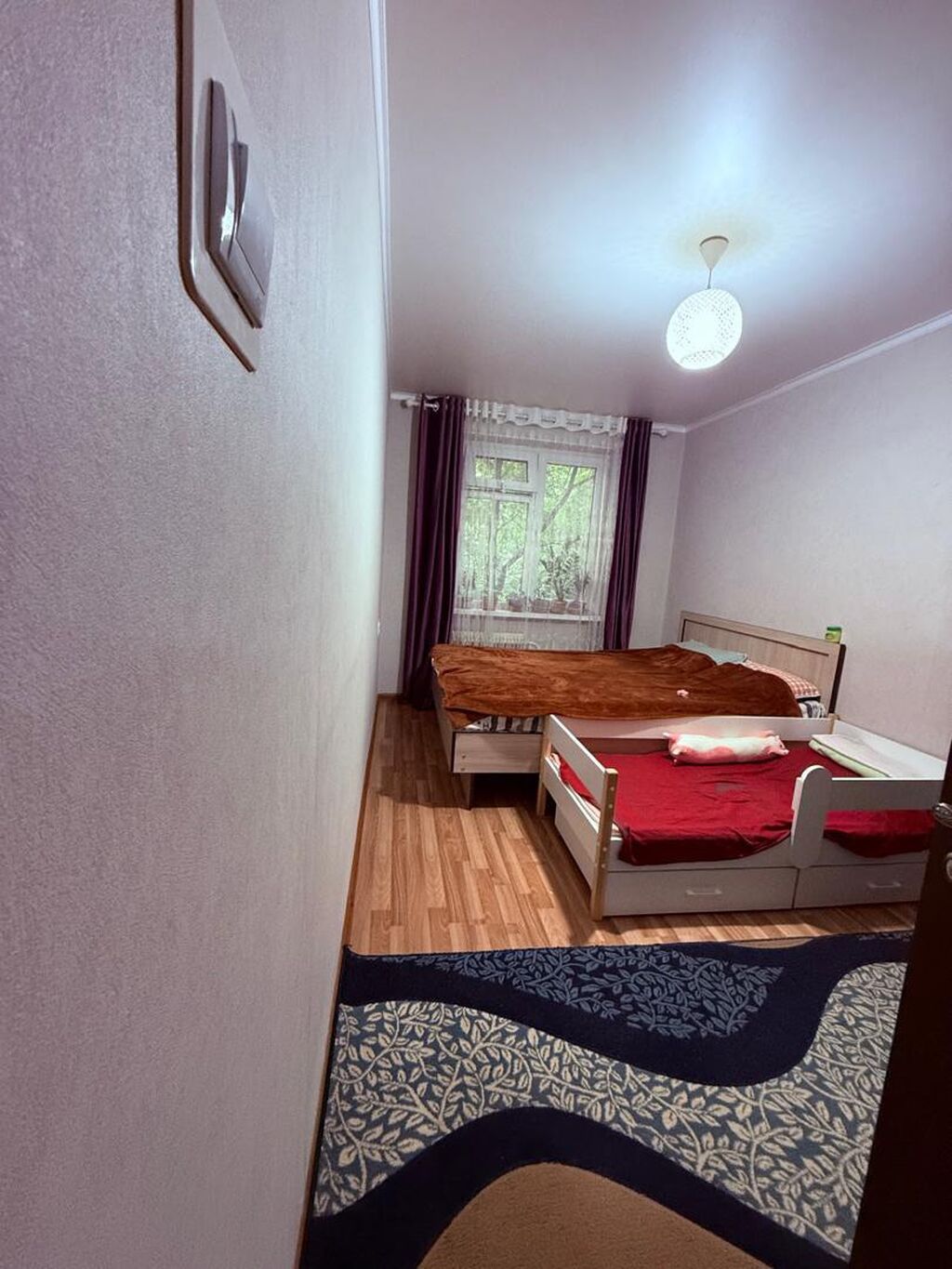 3 комнаты, 58 м², 104 серия, 2 этаж, Евроремонт