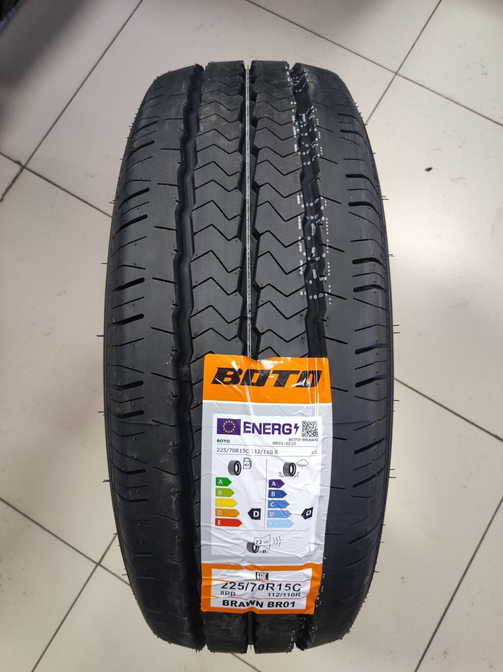 Шины для микроавтобусов / Сешки 195/70R15C 8PR 104/102R BR01: фото 2