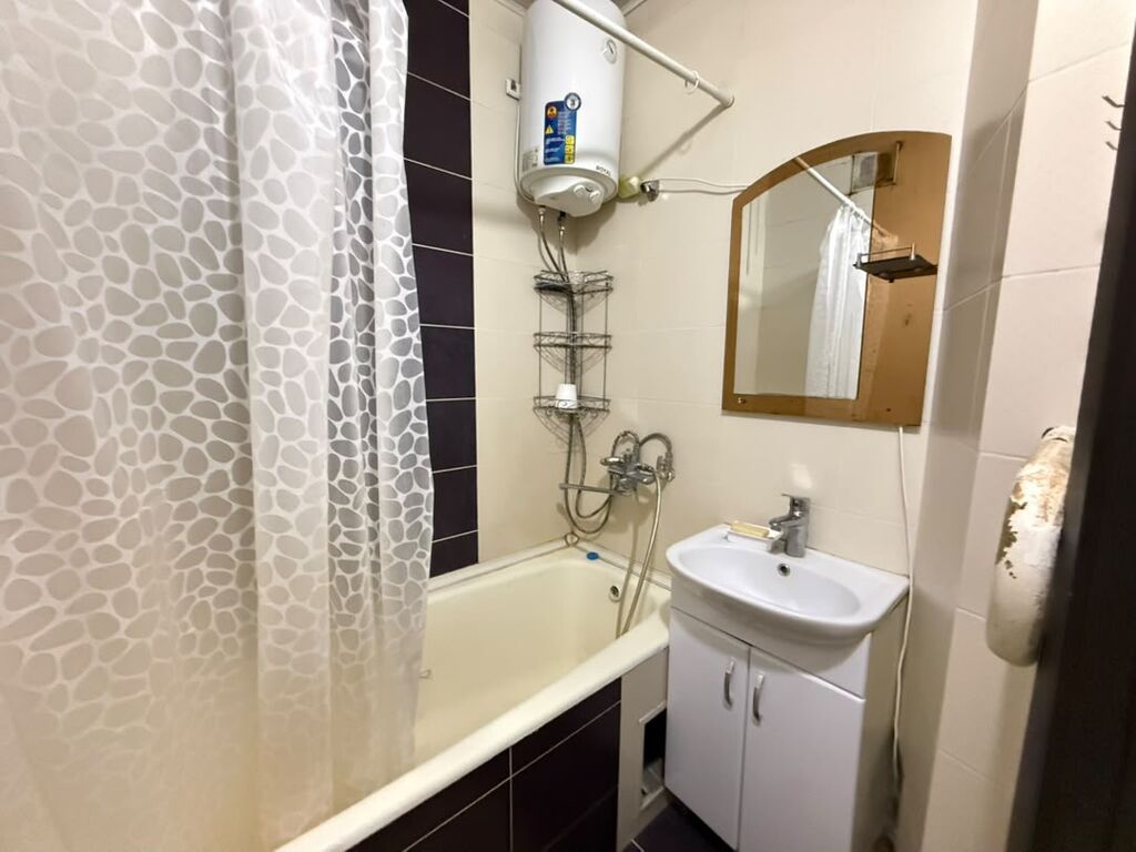 2 комнаты, 48 м², Асанбай мкр 105 серия, 1 этаж, Евроремонт: фото 7