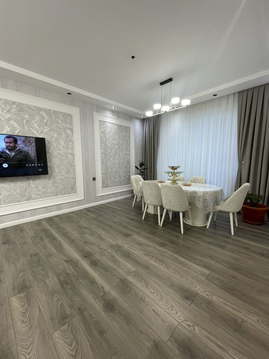 6 otaqlı, 230 kv. m, Kredit var, Yeni təmirli