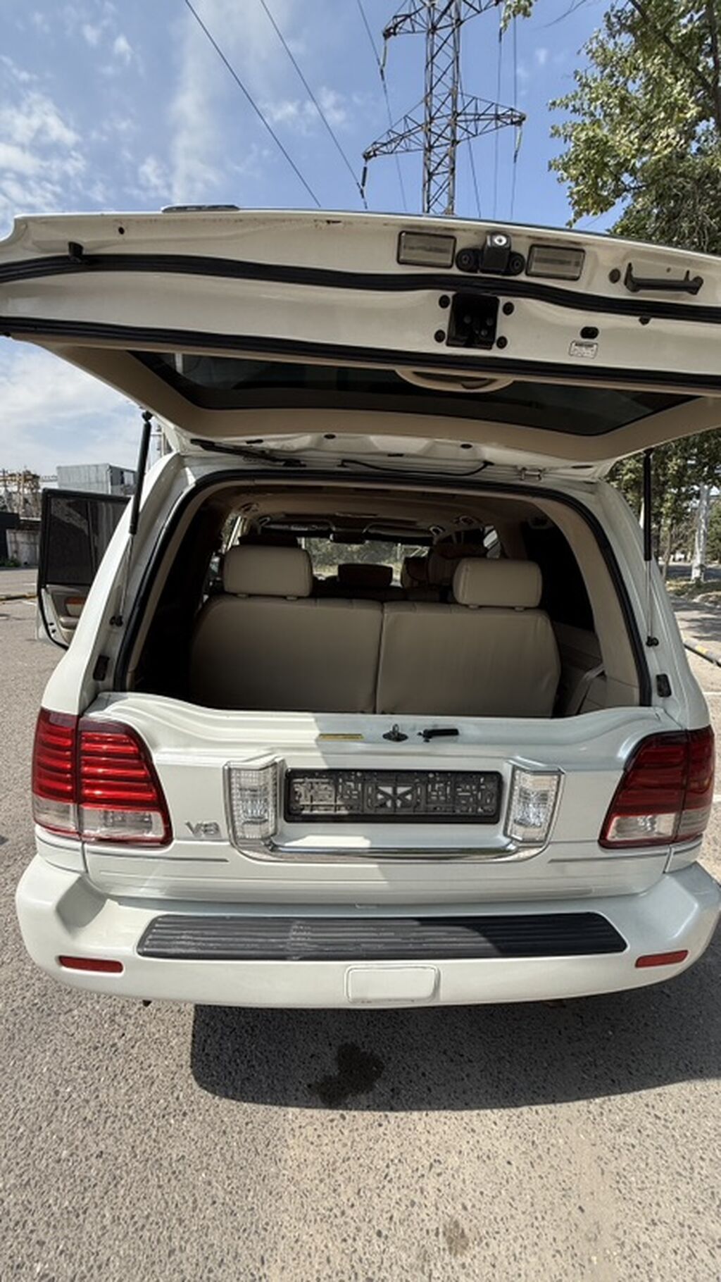 Lexus LX: 2004 г., 4.7 л, Автомат, Бензин, Внедорожник: фото 6