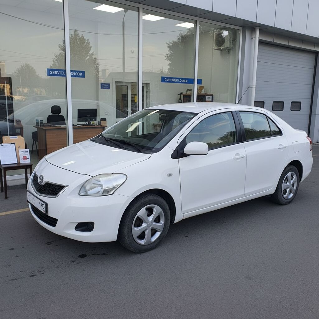 Toyota Yaris: 2009 г., 1.3 л, Автомат, Бензин, Седан: фото 1