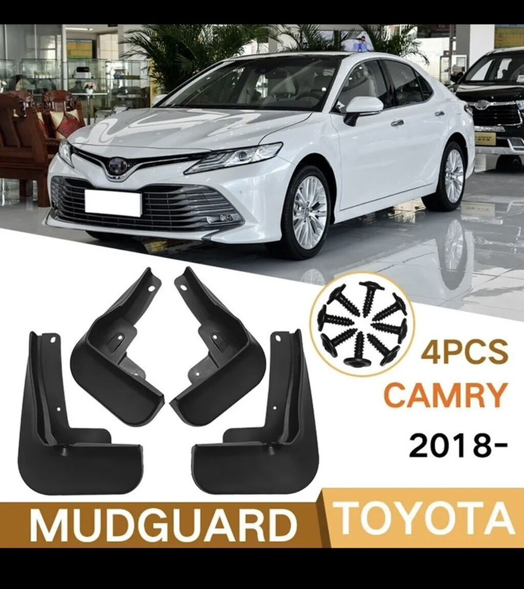 Брызговик Комплект Toyota, 2018 г., Новый, Аналог: фото 2