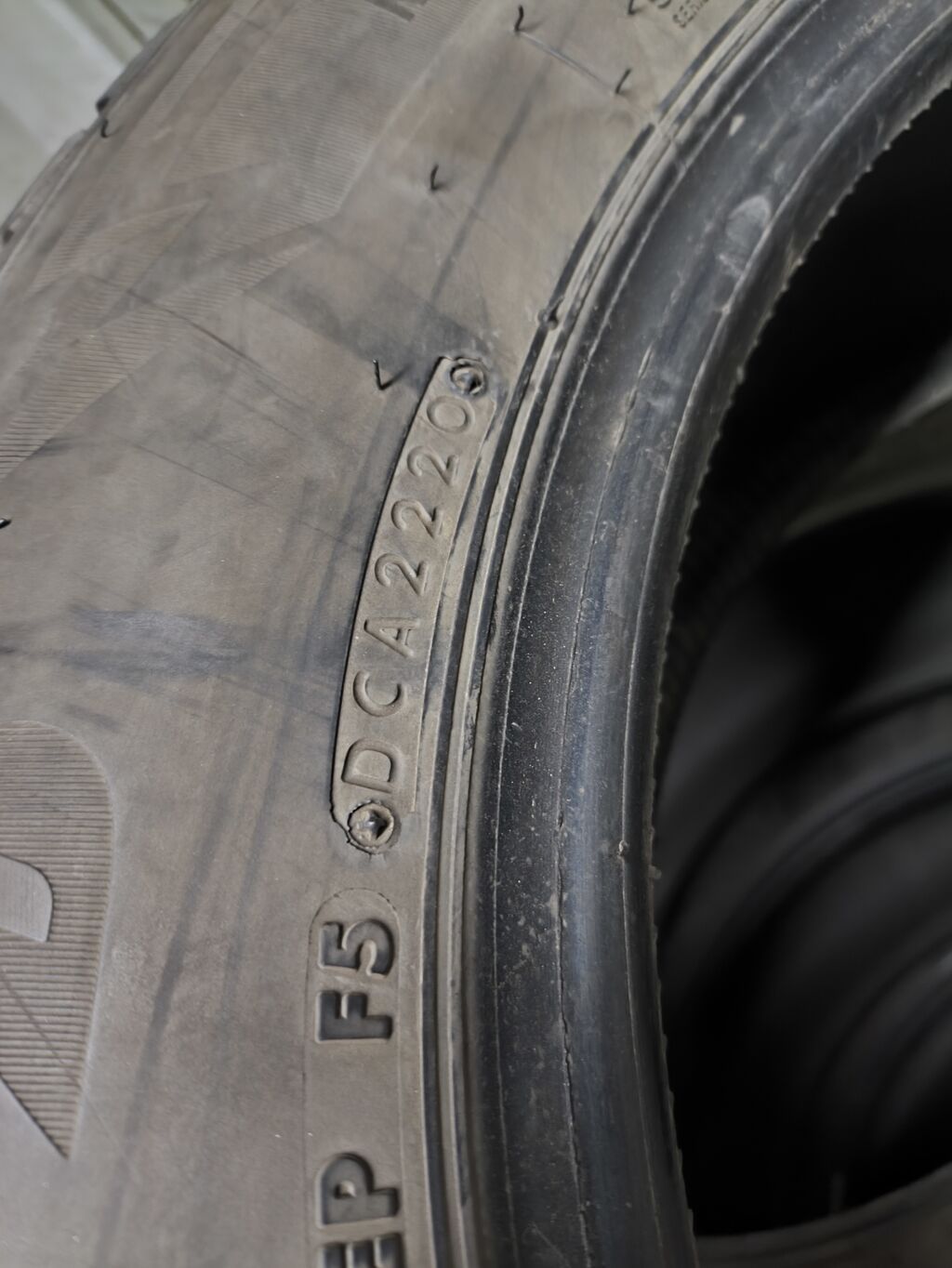 Шины 225 / 65 / R 17, Зима, Б/у, Комплект, Внедорожные (АТ/МТ), Япония, Bridgestone: фото 4