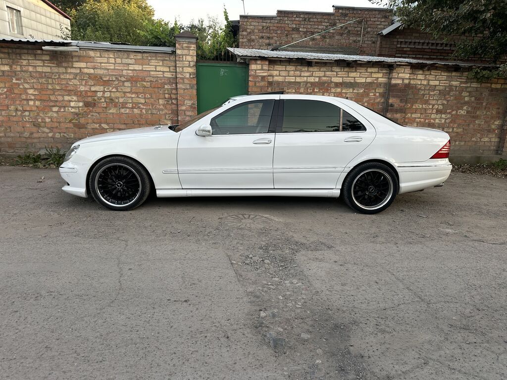 Mercedes-Benz S-Class: 2002 г., 5 л, Автомат, Бензин, Седан: фото 2