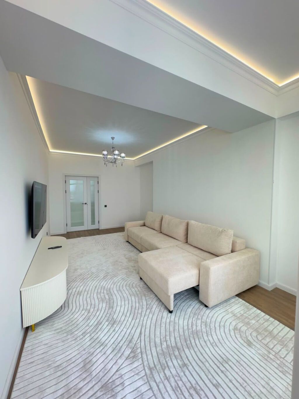 2 комнаты, 62 м², Джал мкр (в т.ч. Верхний, Нижний, Средний) 6 этаж, Дизайнерский ремонт: фото 2