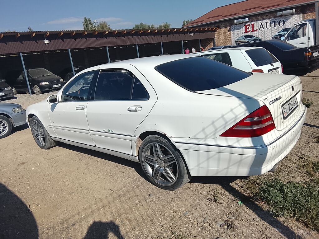 Mercedes-Benz S-Class: 2002 г., 5 л, Автомат, Газ, Седан: фото 3