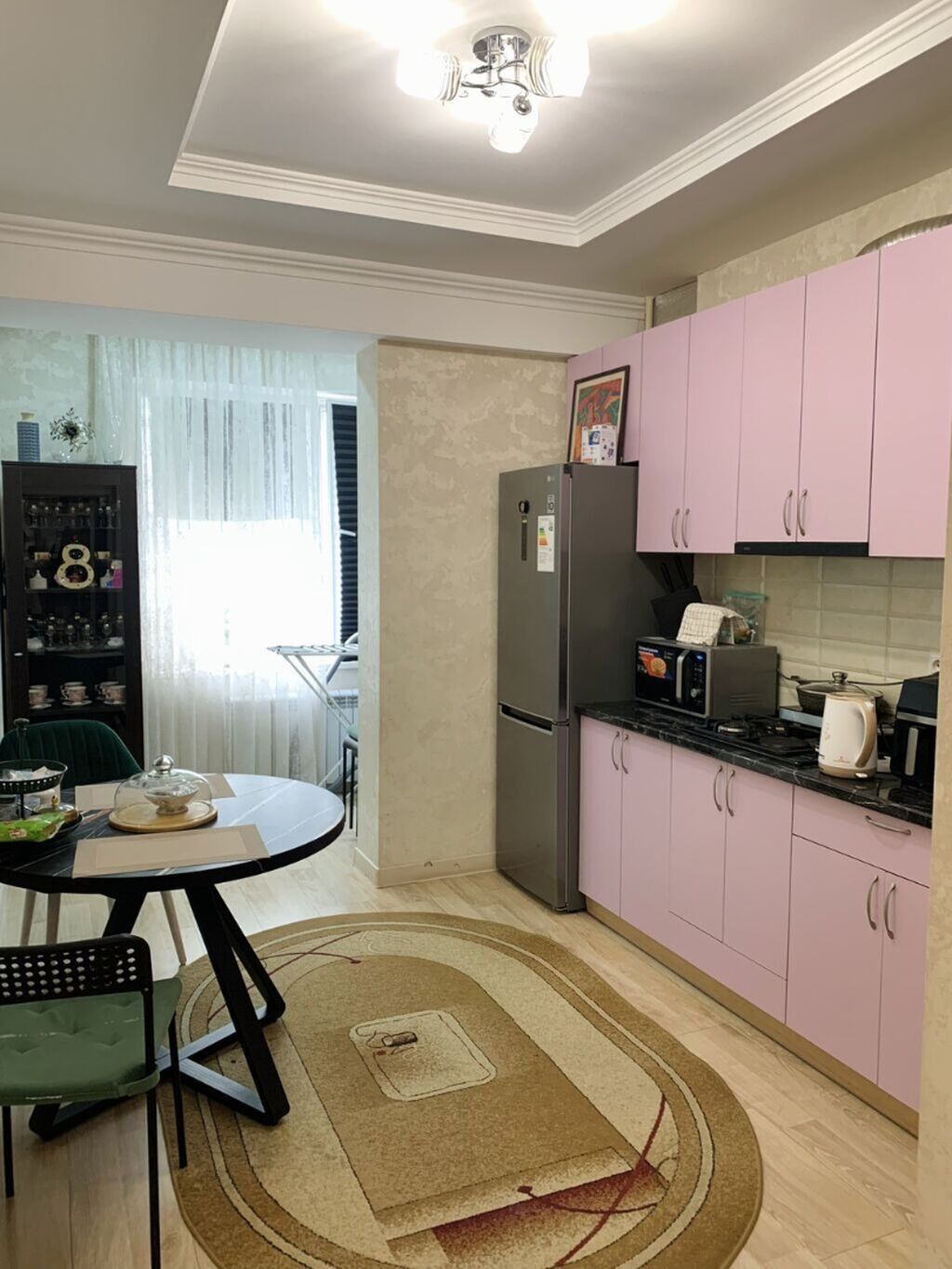 1 комната, 41 м², Восток-5 мкр 6 этаж, Евроремонт: фото 3