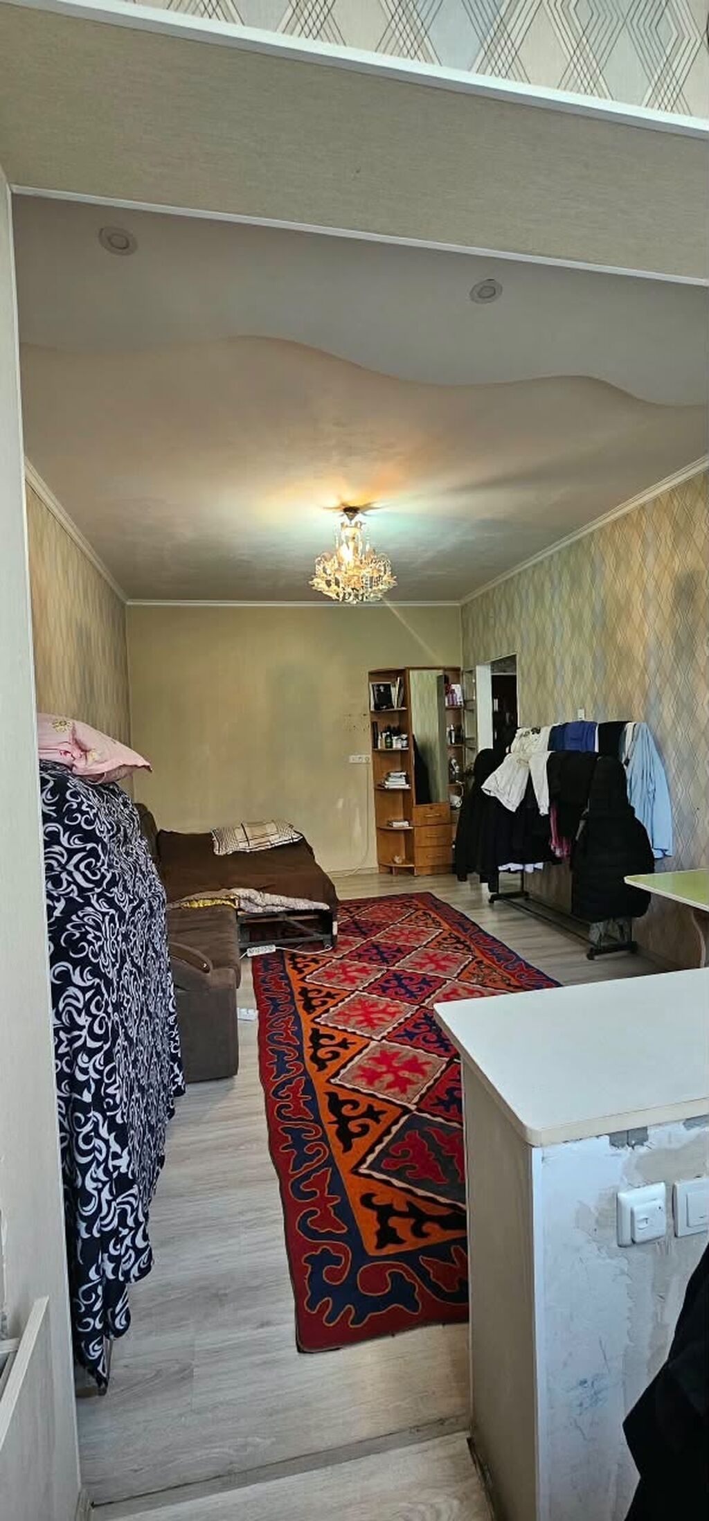 1 комната, 35 м², Тунгуч мкр 106 серия, 2 этаж, Косметический ремонт: фото 2