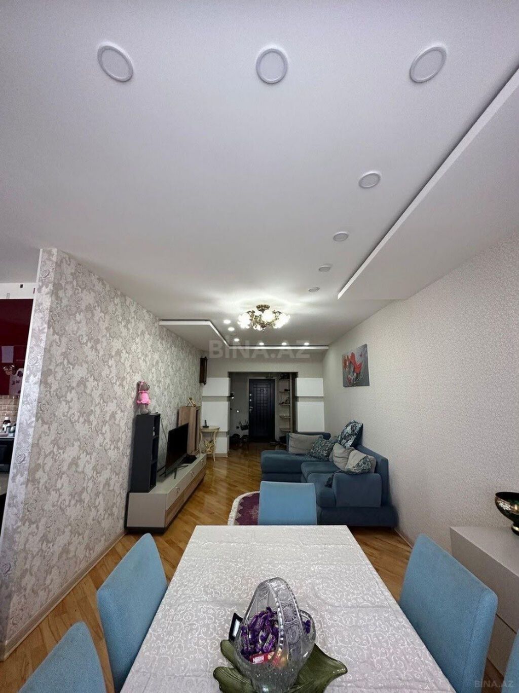 3 otaqlı, Yeni tikili, 101 kv. m