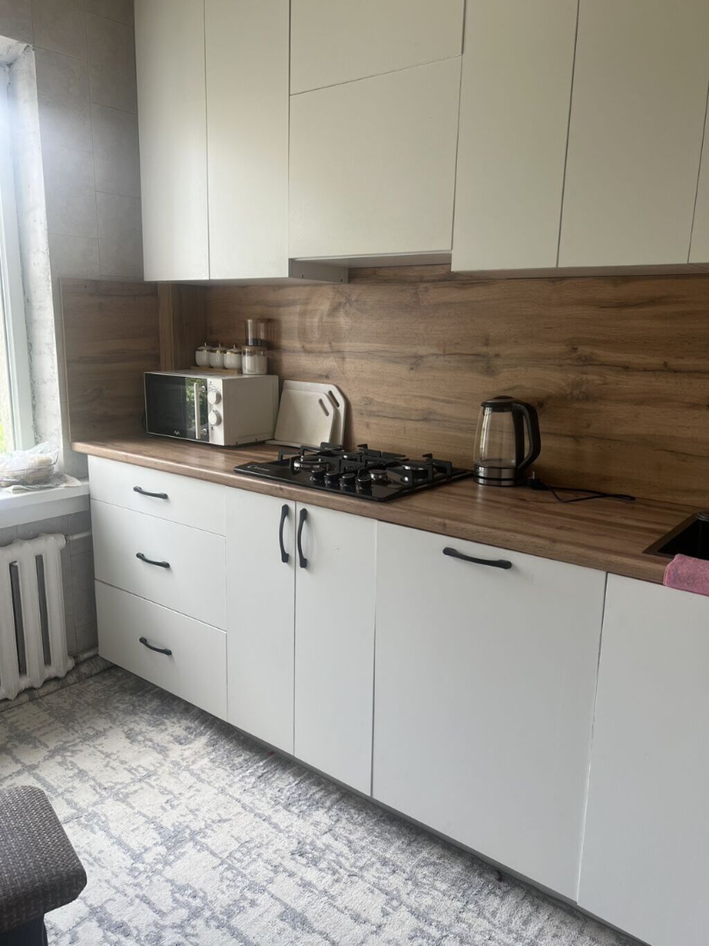 3 комнаты, 63 м², Аламедин-1 мкр 105 серия, 3 этаж, Свежий ремонт: фото 4