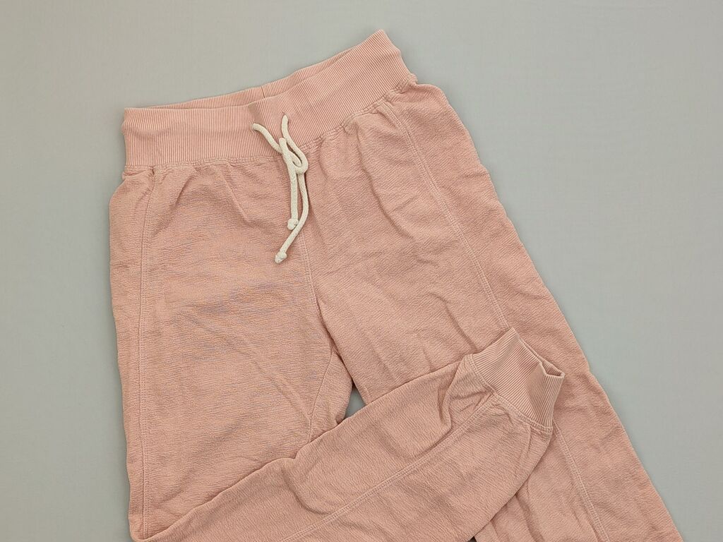 Spodnie: Spodnie XS (EU 34), stan - Bardzo dobry, wzór - Jednolity kolor, kolor - Koralowy — 1