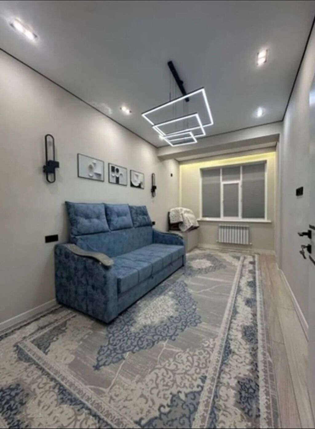 1 комната, 39 м², Аламедин-1 мкр Элитка, 4 этаж, Евроремонт: фото 1