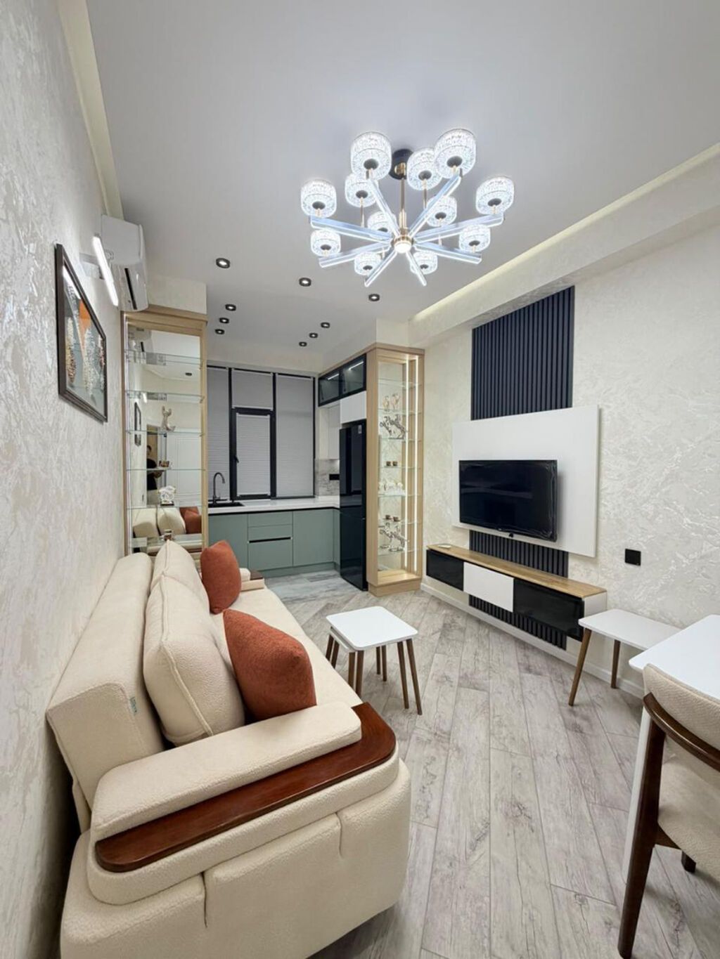 2 otaqlı, Yeni tikili, 46 kv. m