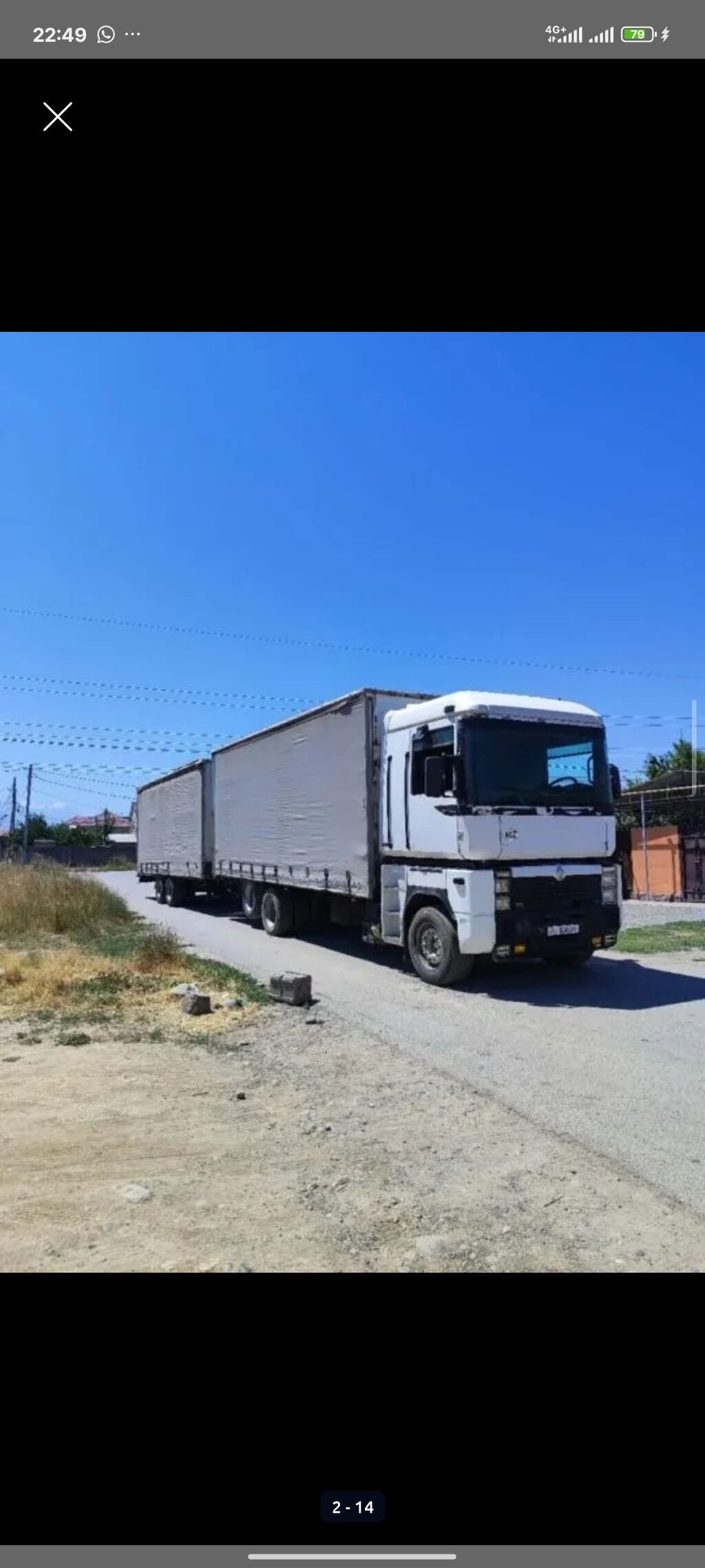 Грузовик, Renault, Б/у: фото 3