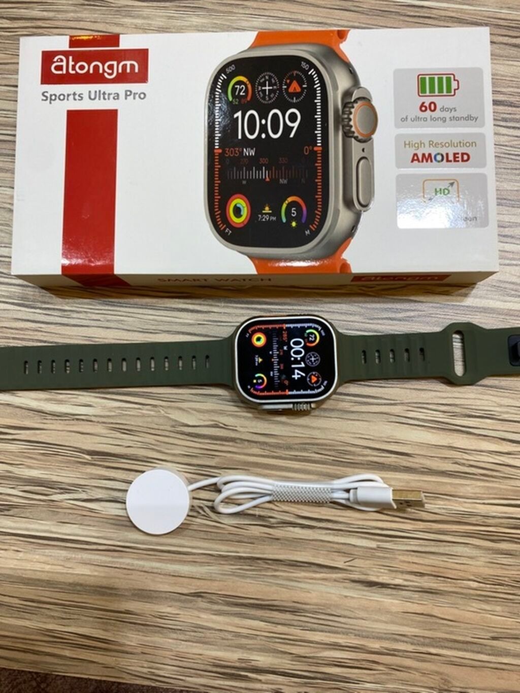 Atongm Sports Ultra Pro ağıllı saat: 45 AZN ▷ Smart saatlar