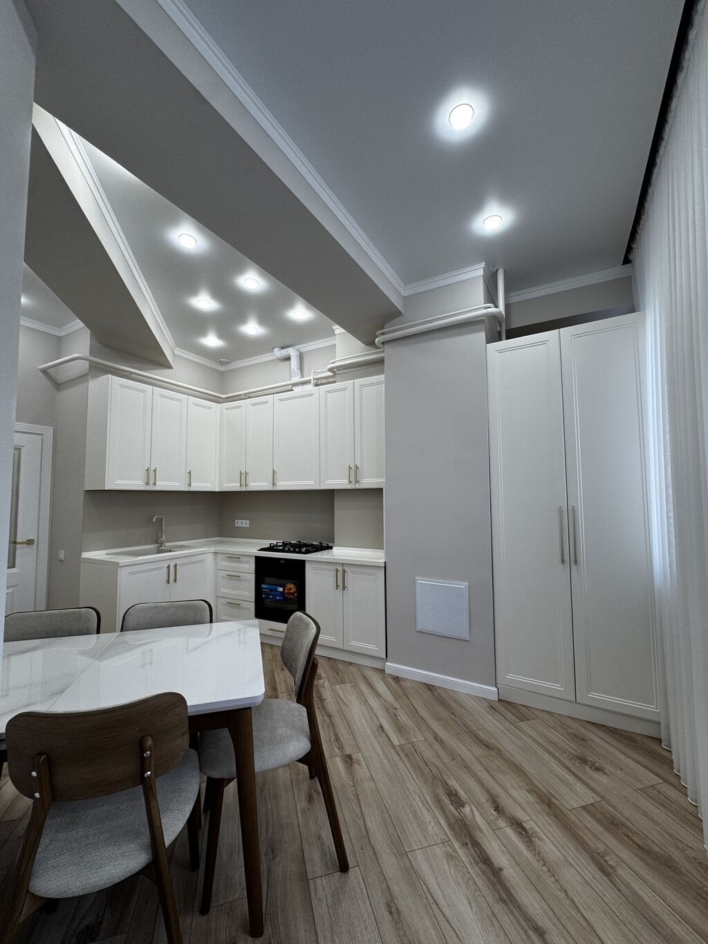 2 комнаты, 61 м², Тунгуч мкр Элитка, 2 этаж, Дизайнерский ремонт: фото 8