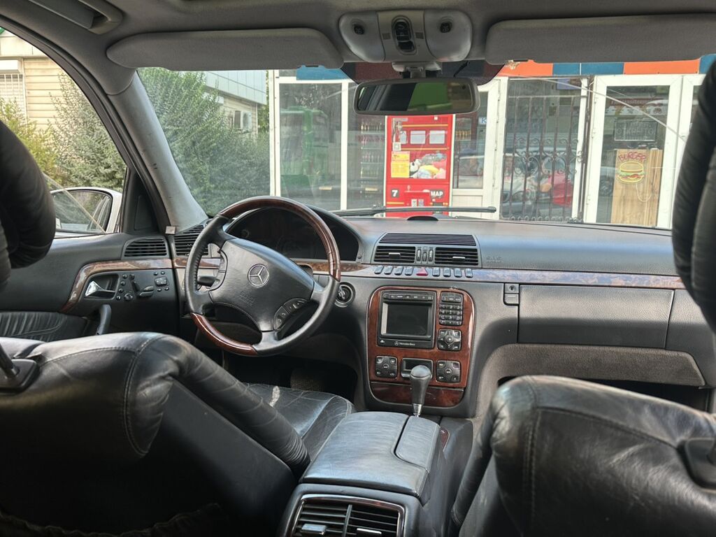 Mercedes-Benz S-Class: 2000 г., 5 л, Автомат, Газ, Седан: фото 4