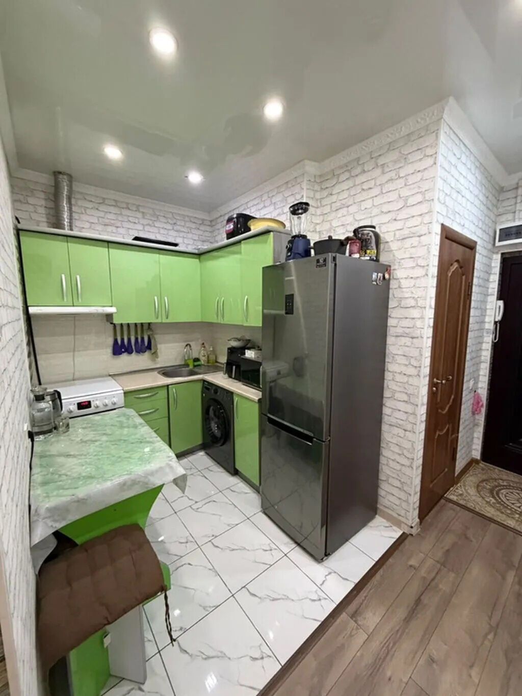 2 комнаты, 46 м², Восток-5 мкр 106 серия, 9 этаж, Евроремонт: фото 7