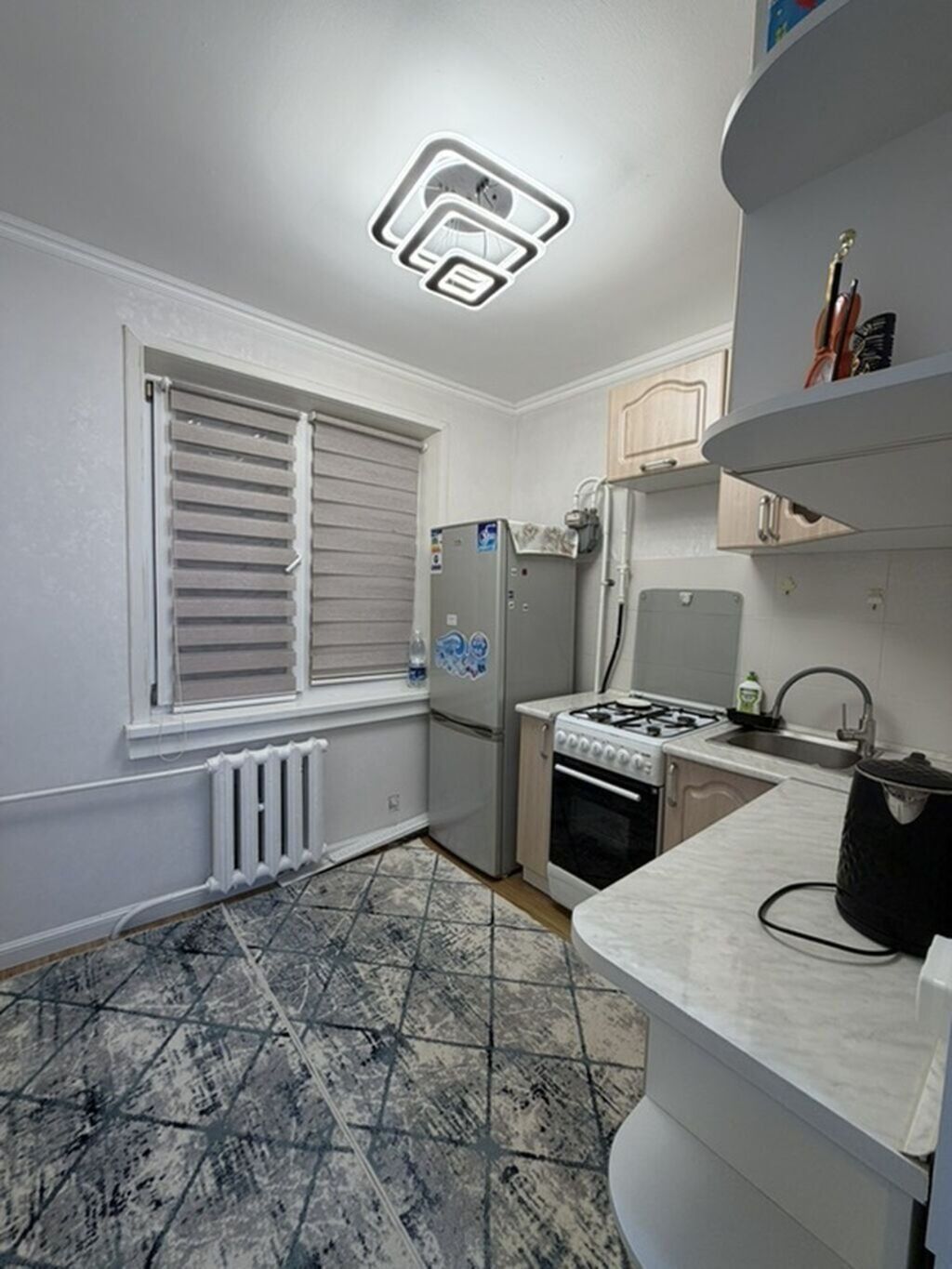2 комнаты, 48 м², 11 мкр 104 серия, 4 этаж, Свежий ремонт: фото 8