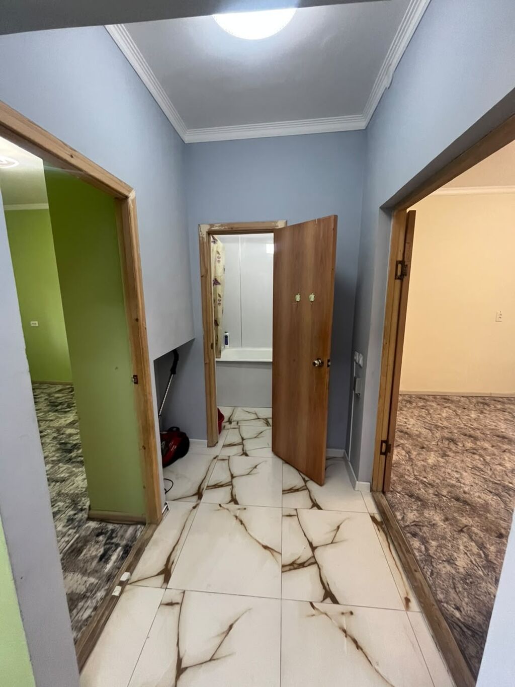 2 комнаты, 50 м², Рынок Келечек, 105 серия, 3 этаж, Косметический ремонт: фото 3